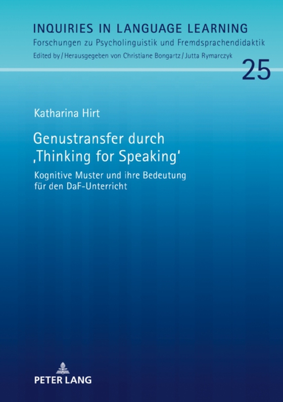 Genustransfer durch «Thinking for Speaking» (e-bog) af Katharina Hirt, Hirt