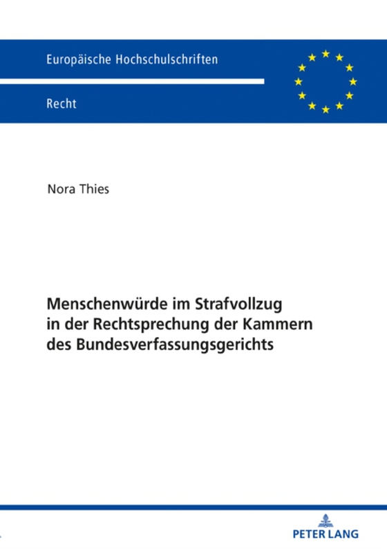 Menschenwuerde im Strafvollzug in der Rechtsprechung der Kammern des Bundesverfassungsgerichts (e-bog) af Nora Thies, Thies