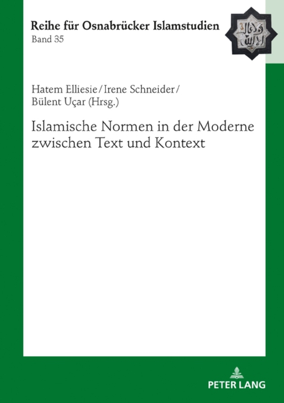 Islamische Normen in der Moderne zwischen Text und Kontext (e-bog) af -