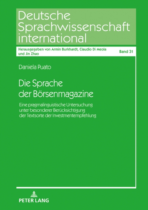 Die Sprache der Boersenmagazine (e-bog) af Daniela Puato, Puato