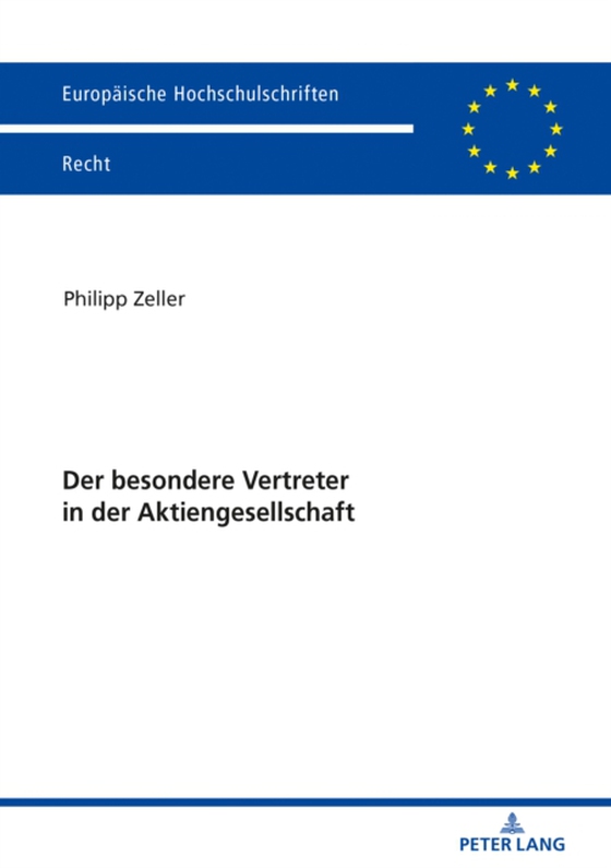 Der besondere Vertreter in der Aktiengesellschaft