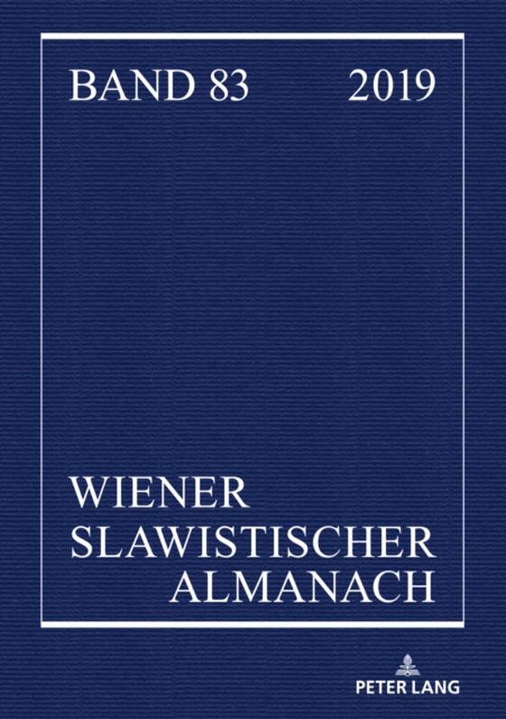 Wiener Slawistischer Almanach Band 83/2019