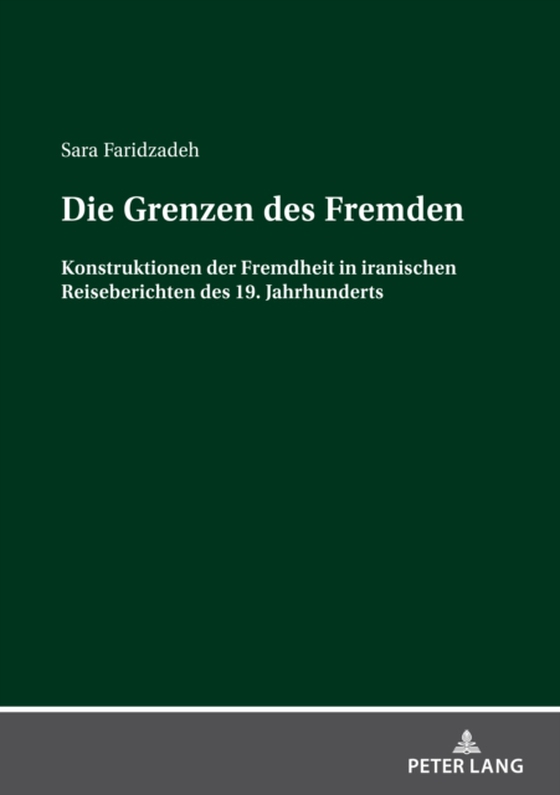 Die Grenzen des Fremden (e-bog) af Sara Faridzadeh, Faridzadeh