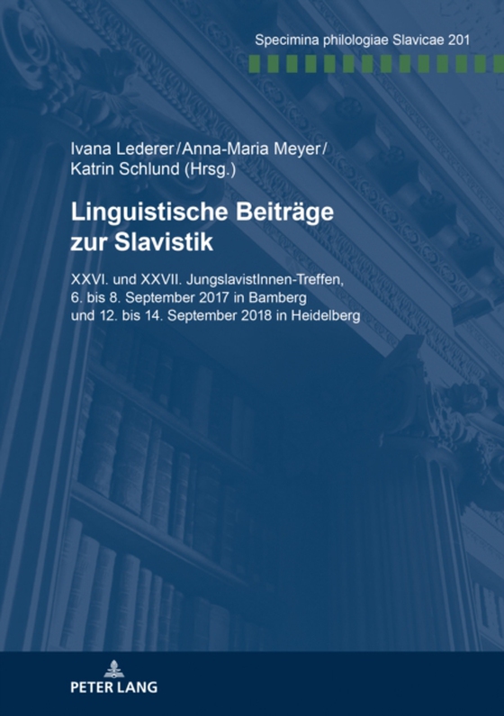 Linguistische Beitraege zur Slavistik