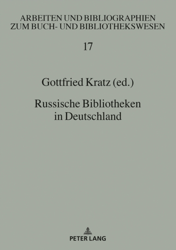 Russische Bibliotheken in Deutschland (e-bog) af -