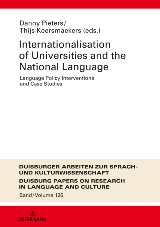 Internationalization of Universities and the National Language (e-bog) af -