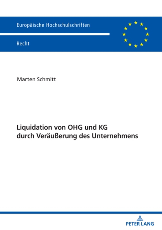 Liquidation von OHG und KG durch Veraeußerung des Unternehmens