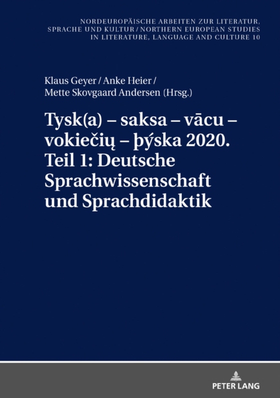 Tysk(a) – saksa – vācu – vokiečių – þýska 2020. Teil 1: Deutsche Sprachwissenschaft und Sprachdidaktik (e-bog) af -