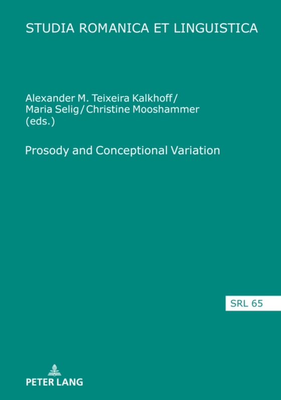 Prosody and Conceptional Variation (e-bog) af -