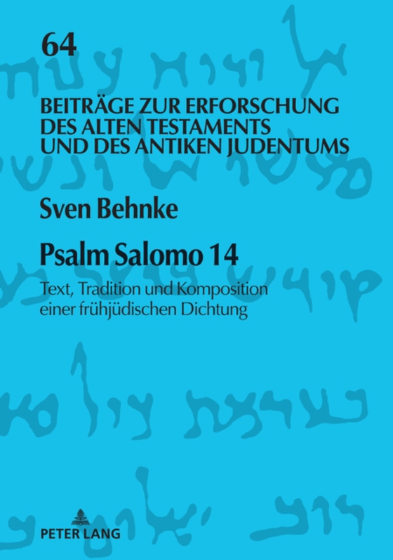 Psalm Salomo 14 (e-bog) af Sven Behnke, Behnke