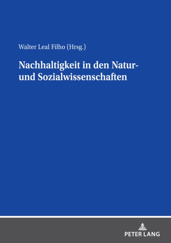 Nachhaltigkeit in den Natur- und Sozialwissenschaften (e-bog) af -