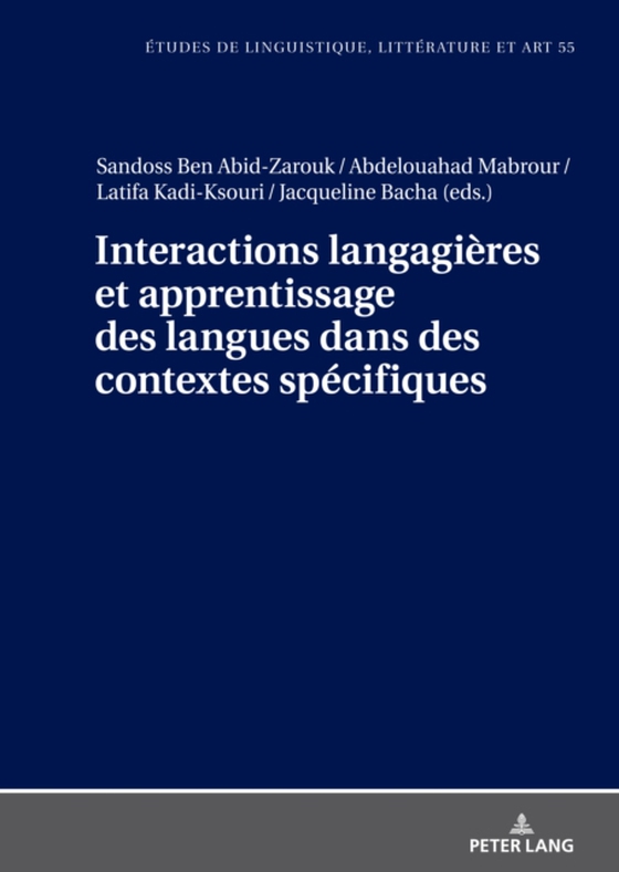 Interactions langagières et apprentissage des langues dans des contextes spécifiques (e-bog) af -