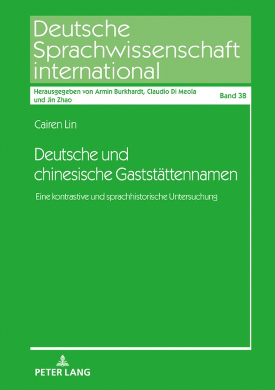 Deutsche und chinesische Gaststaettennamen (e-bog) af Cairen Lin, Lin