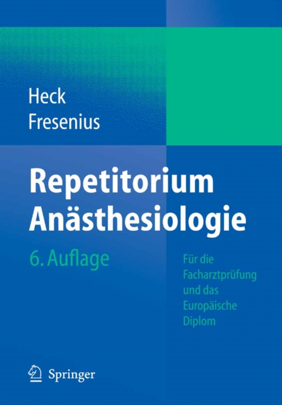 Repetitorium Anästhesiologie (e-bog) af Fresenius, Michael