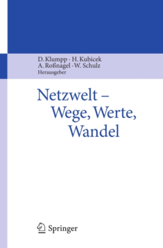 Netzwelt - Wege, Werte, Wandel (e-bog) af -