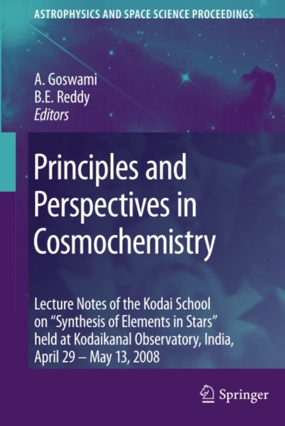 Principles and Perspectives in Cosmochemistry