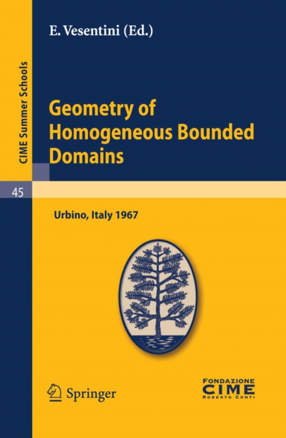 Geometry of Homogeneous Bounded Domains (e-bog) af -