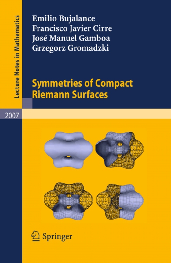 Symmetries of Compact Riemann Surfaces (e-bog) af Gromadzki, Grzegorz