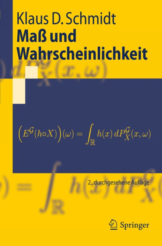 Maß und Wahrscheinlichkeit (e-bog) af Schmidt, Klaus D.