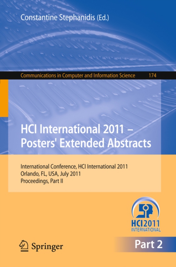 HCI International 2011 Posters' Extended Abstracts (e-bog) af -