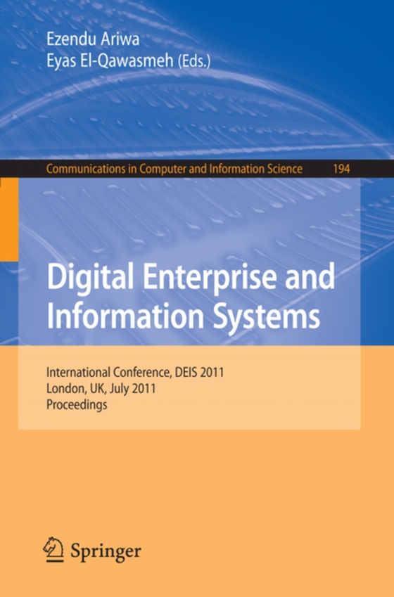 Digital Enterprise and Information Systems (e-bog) af -