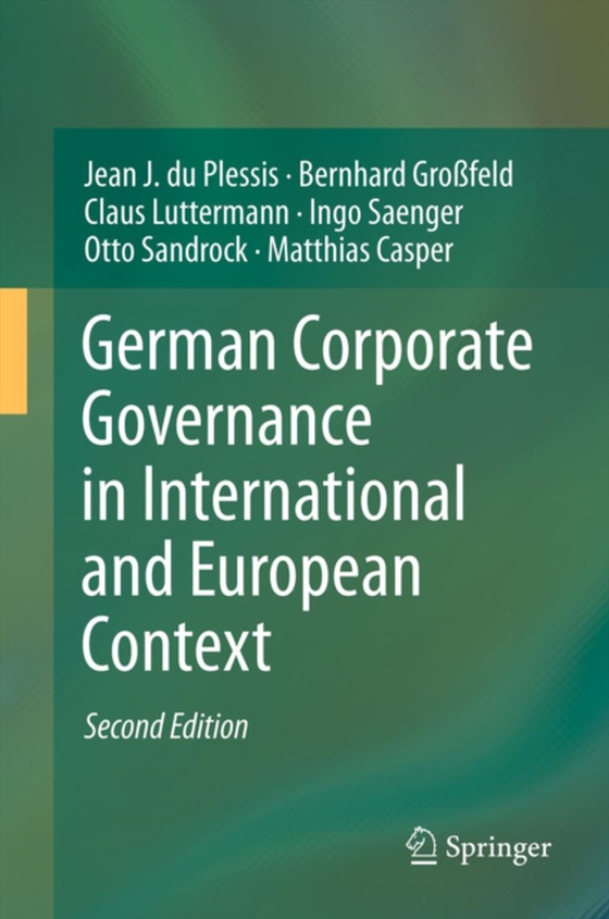 German Corporate Governance in International and European Context (e-bog) af Casper, Matthias