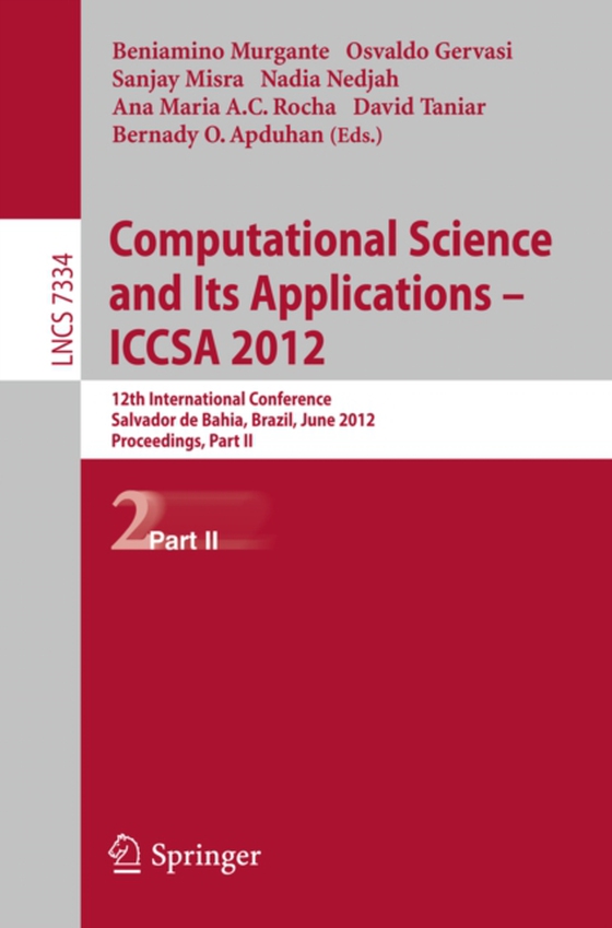 Computational Science and Its Applications -- ICCSA 2012 (e-bog) af -