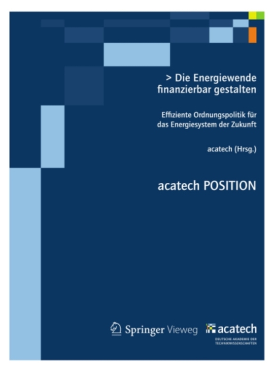 Die Energiewende finanzierbar gestalten (e-bog) af -