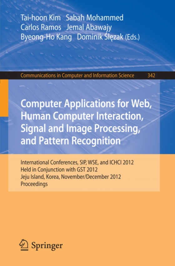 Computer Applications for Web, Human Computer Interaction, Signal and Image Processing, and Pattern Recognition (e-bog) af -