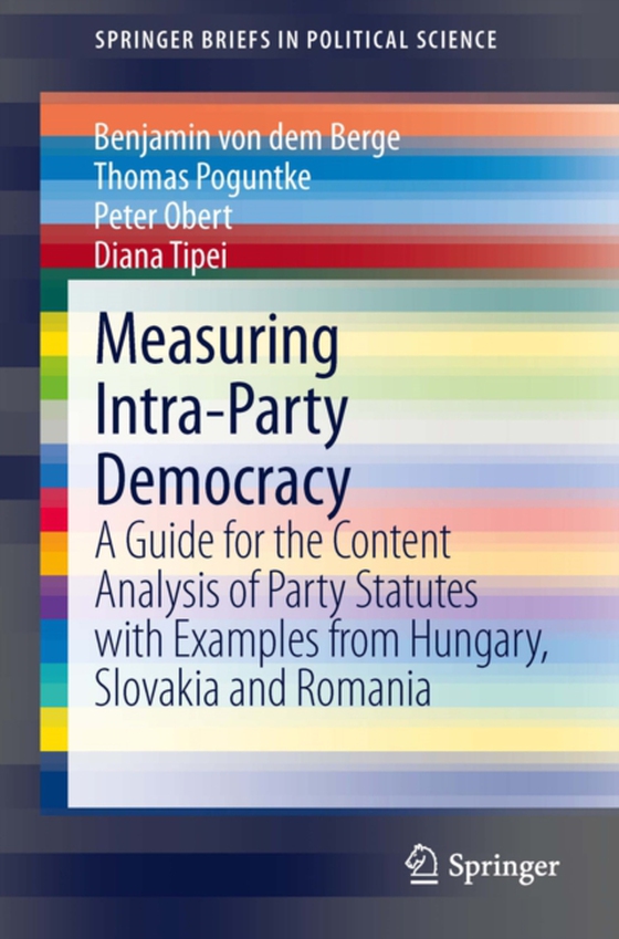 Measuring Intra-Party Democracy (e-bog) af Tipei, Diana