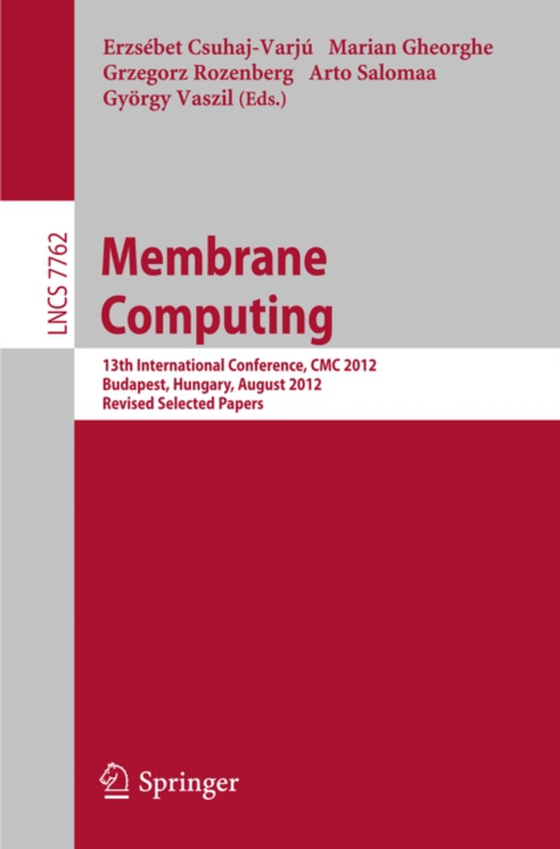 Membrane Computing (e-bog) af -