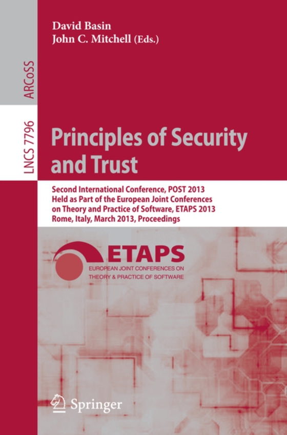 Principles of Security and Trust (e-bog) af -