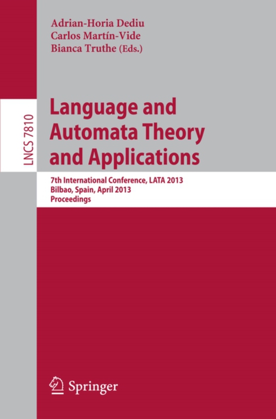 Language and Automata Theory and Applications (e-bog) af -