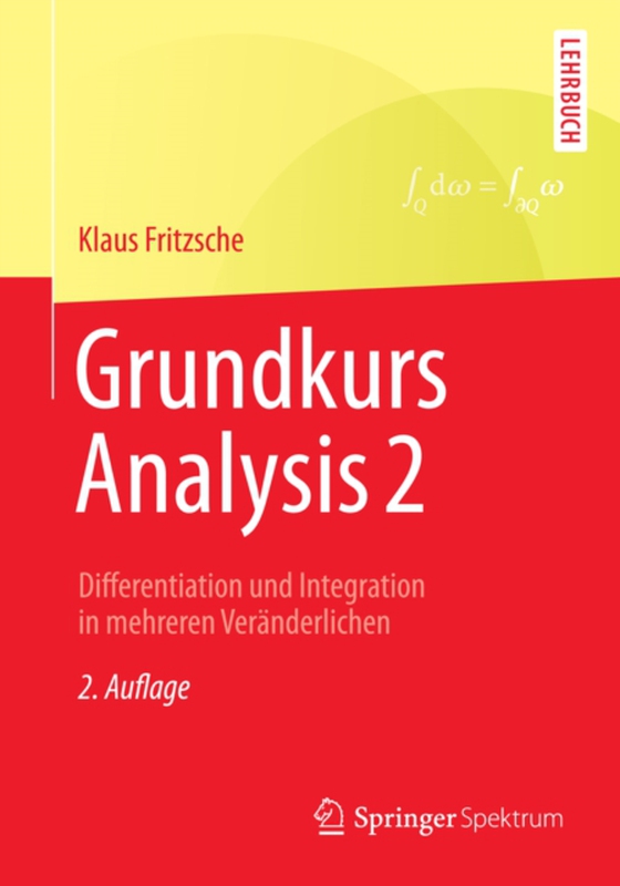 Grundkurs Analysis 2 (e-bog) af Fritzsche, Klaus