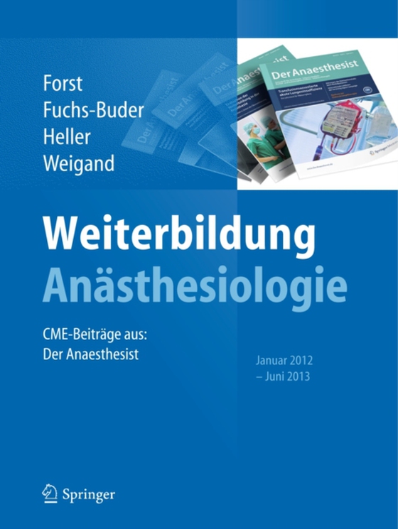 Weiterbildung Anästhesiologie