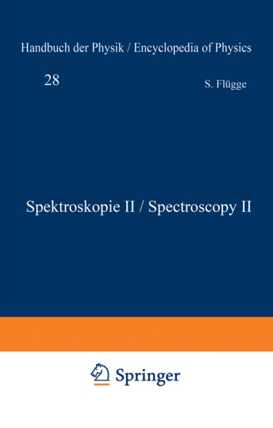 Spektroskopie II / Spectroscopy II (e-bog) af Flugge, S.