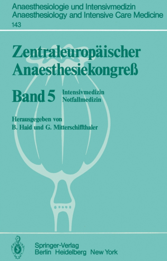 Zentraleuropäischer Anaesthesiekongreß (e-bog) af -