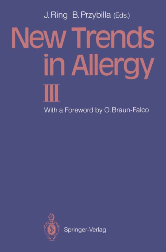 New Trends in Allergy III (e-bog) af -