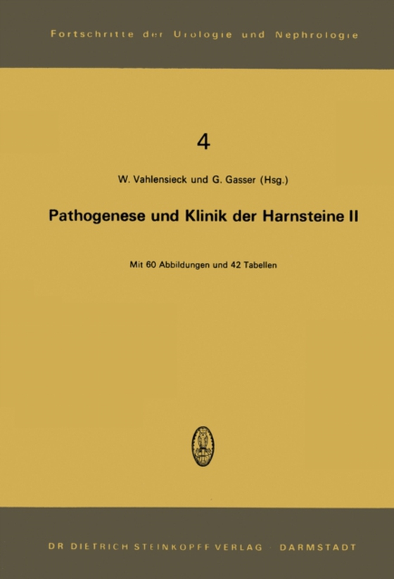 Pathogenese und Klinik der Harnsteine II (e-bog) af -