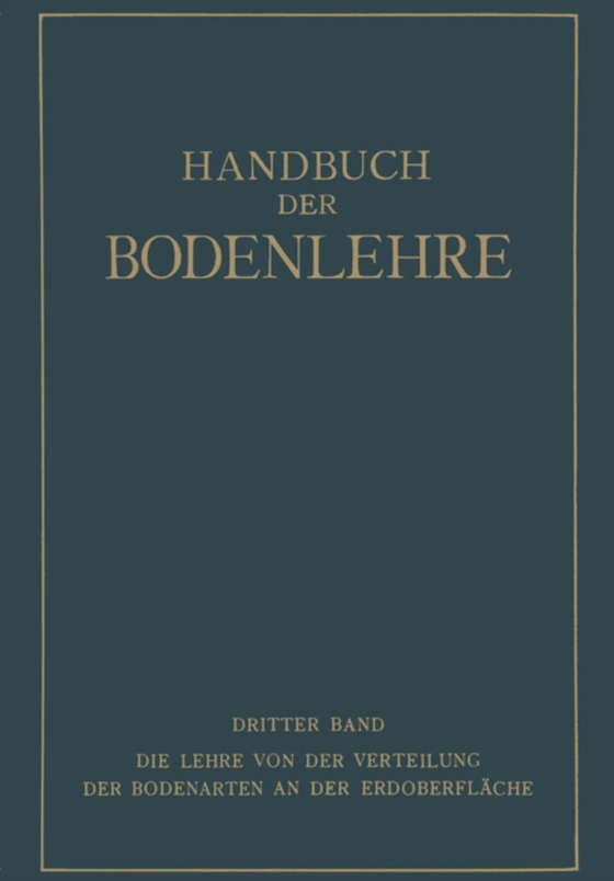 Die Lehre von der Verteilung der Bodenarten an der Erdoberfläche Regionale und Zonale Bodenlehre (e-bog) af Blanck, E.