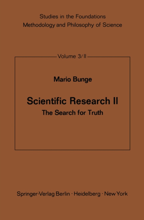 Scientific Research II (e-bog) af Bunge, M.