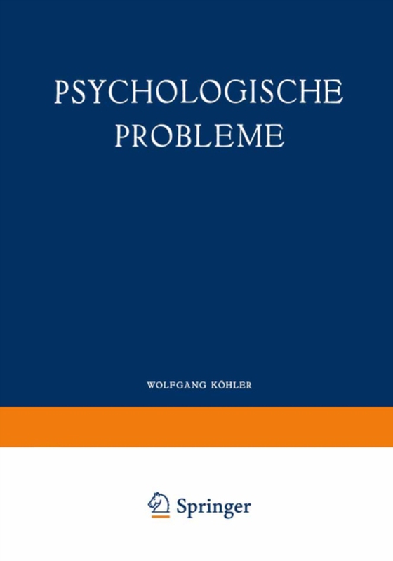 Psychologische Probleme (e-bog) af Kohler, Wolfgang