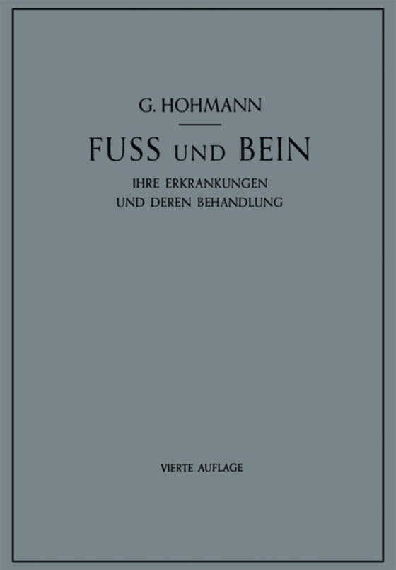 Fuss und Bein (e-bog) af Hohmann, Georg