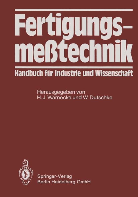 Fertigungsmeßtechnik (e-bog) af -