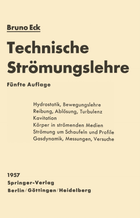 Technische Strömungslehre