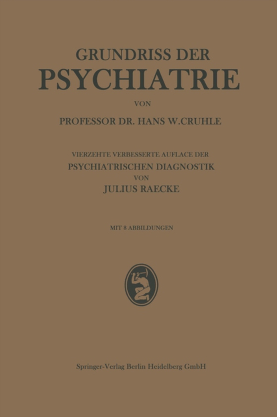 Grundriss der Psychiatrie (e-bog) af Gruhle, Hans W.