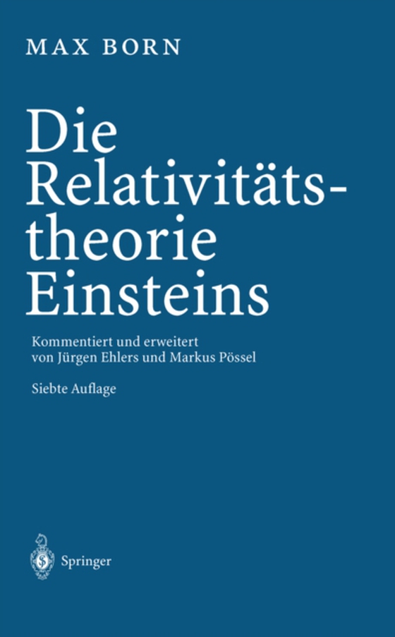 Die Relativitätstheorie Einsteins (e-bog) af Born, Max