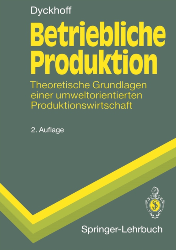 Betriebliche Produktion (e-bog) af Dyckhoff, Harald