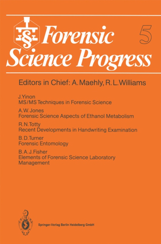 Forensic Science Progress (e-bog) af -