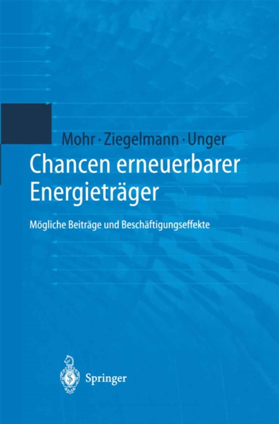 Chancen erneuerbarer Energieträger